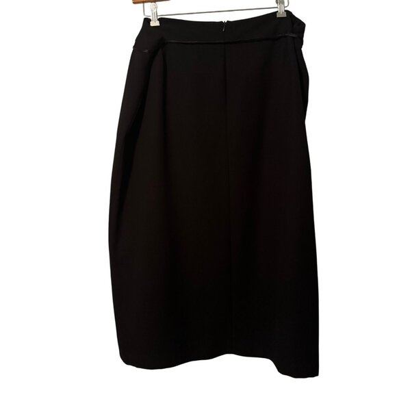 Emma James Black  Skirt With Decorative Chain Detail For Women Size 20W - Picture 6 of 12
